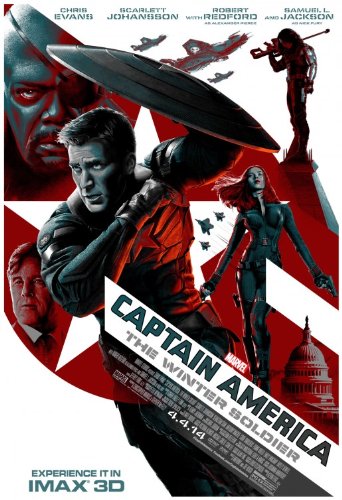 A movie poster of the film Captian America: The Winter Soldier